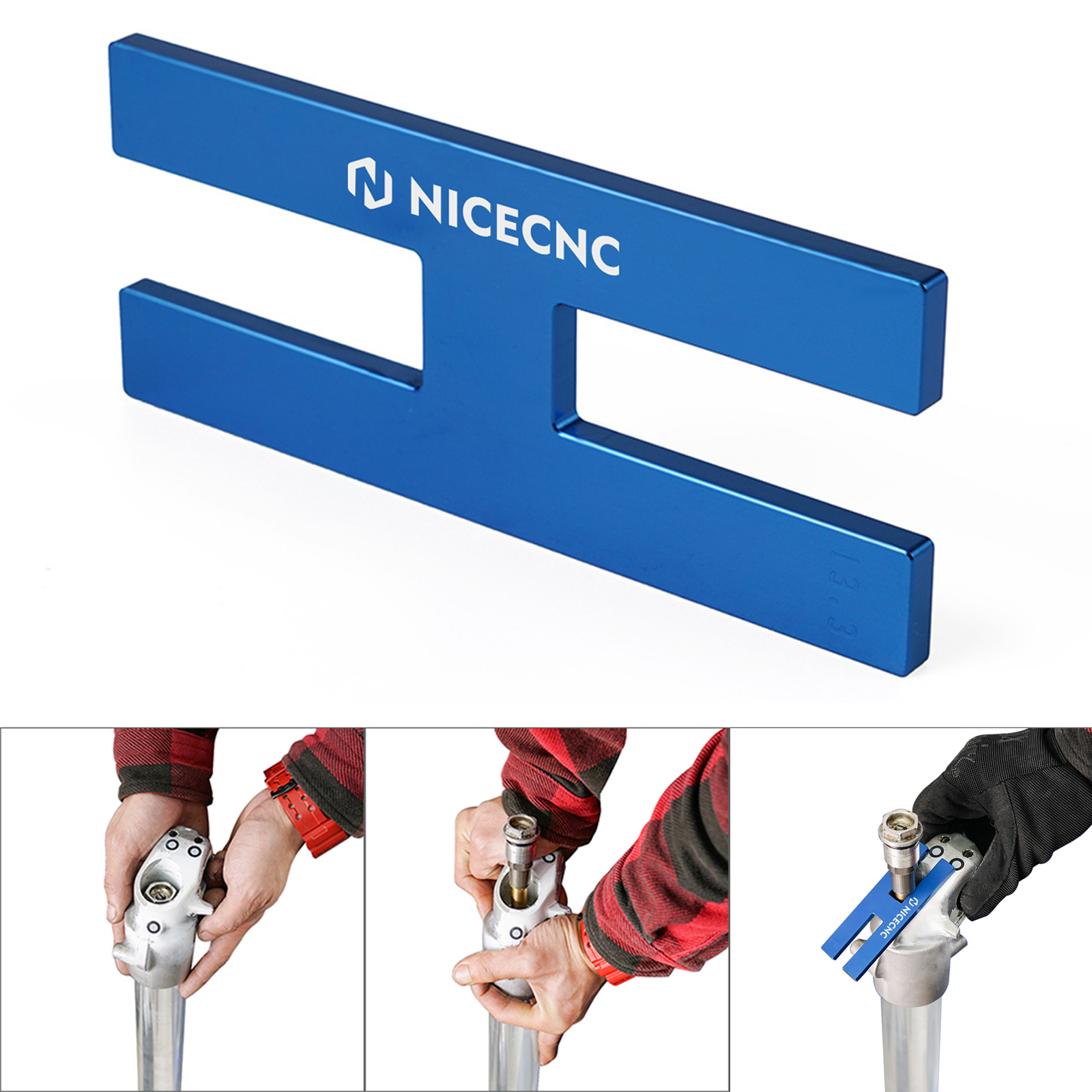 Spring Compressor Tool - NICECNC Motorcycle Fork Cartridge Rod Holding