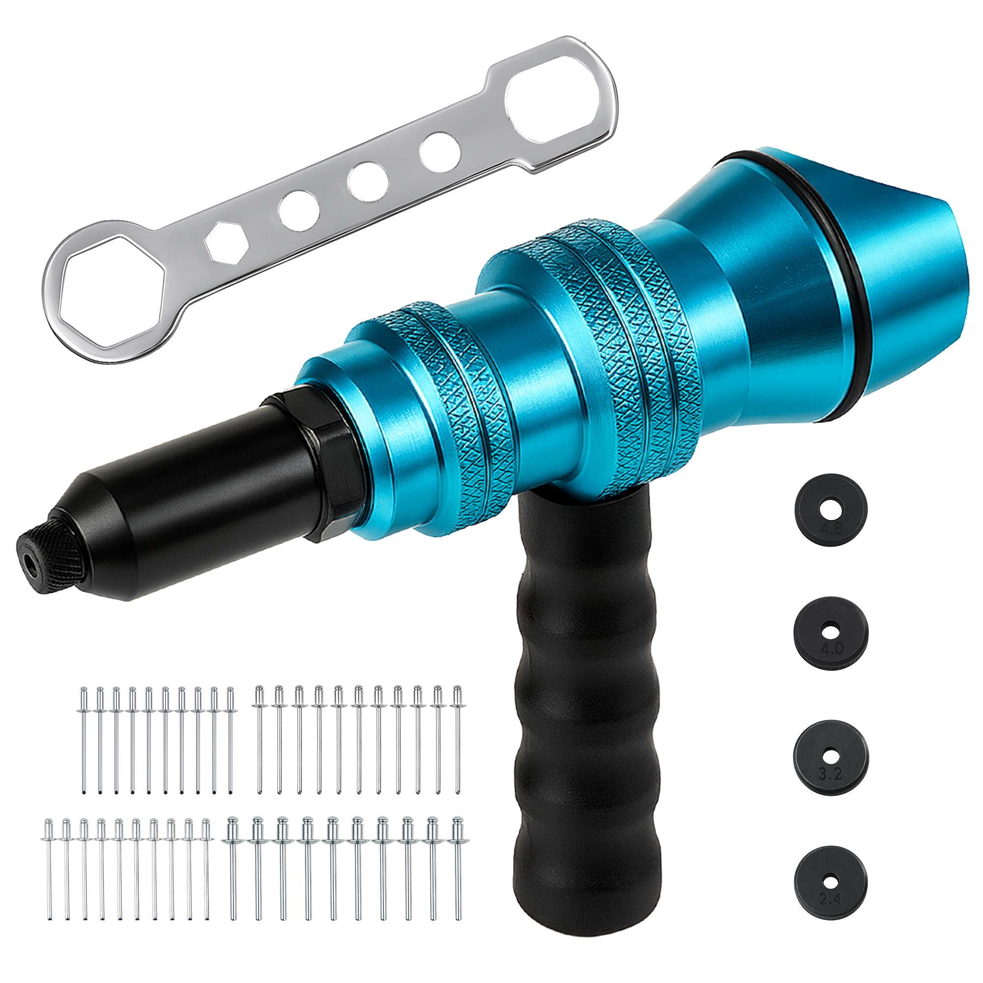 Rivet Gun Air - Rivet Gun Adapter Rivet Attachment for