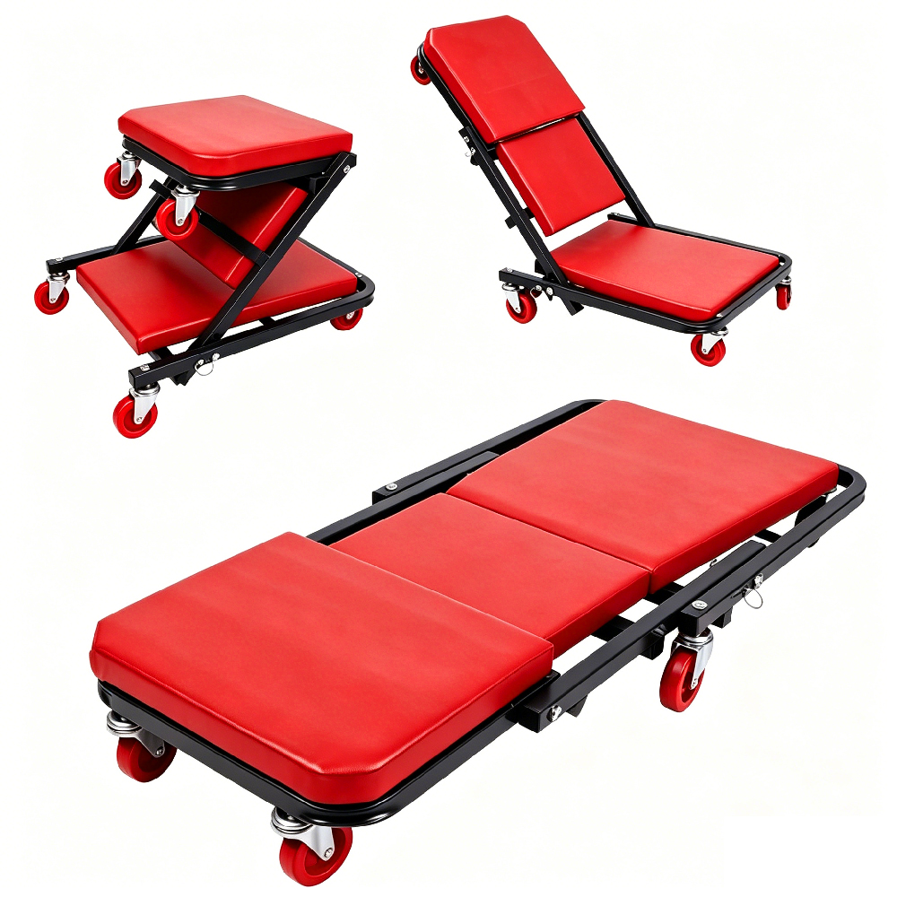 Garage Creeper Roller - Z-Creeper 2-in-1 Mechanic Stool & Creeper,36