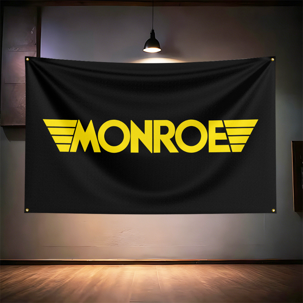Mon-roes Shocks Flag 3x5ft 90x - Auto Repair Shop Banners 리뷰 및 가격