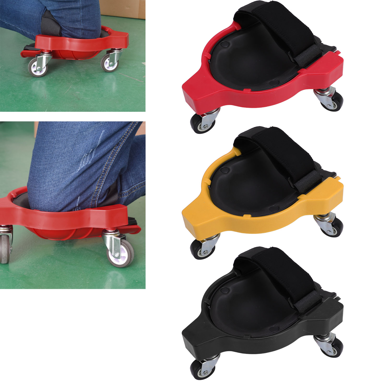 1Pair Knee Creepers with Caste - Garage Creeper Roller 리뷰 및 가격