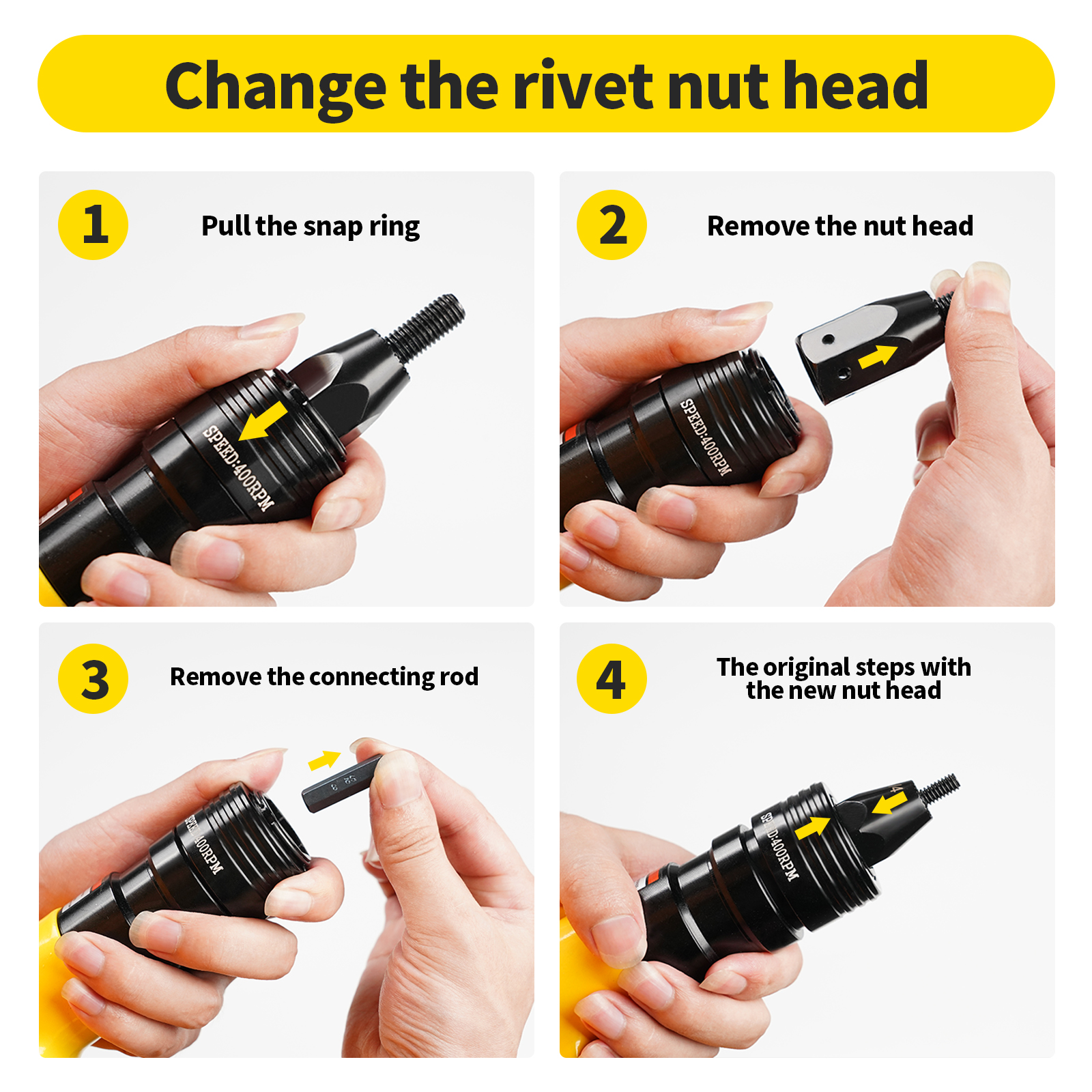 HIFESON Pneumatic Rivet Nut Gu - Rivet Gun Air 리뷰 및 가격