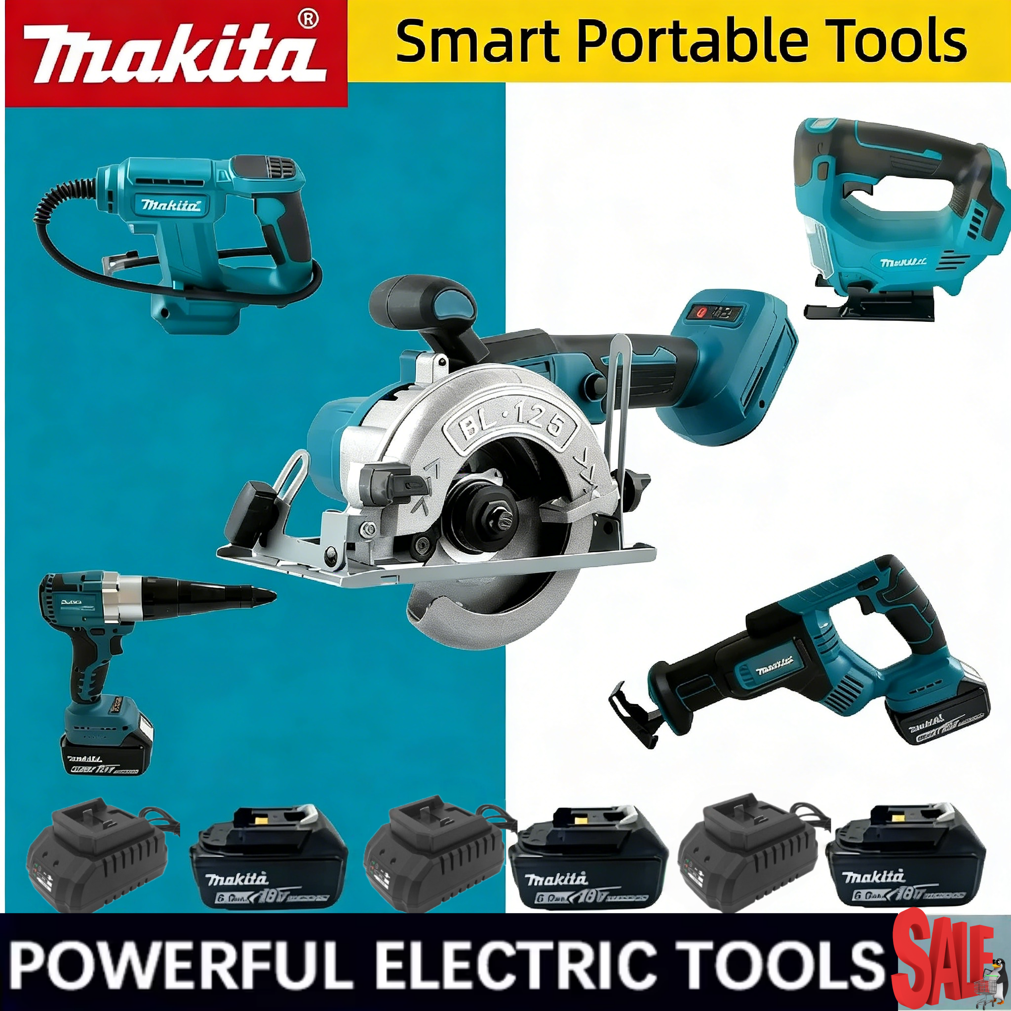 Makita Cordless 18V Power Tool - Rivet Gun Air 리뷰 및 가격
