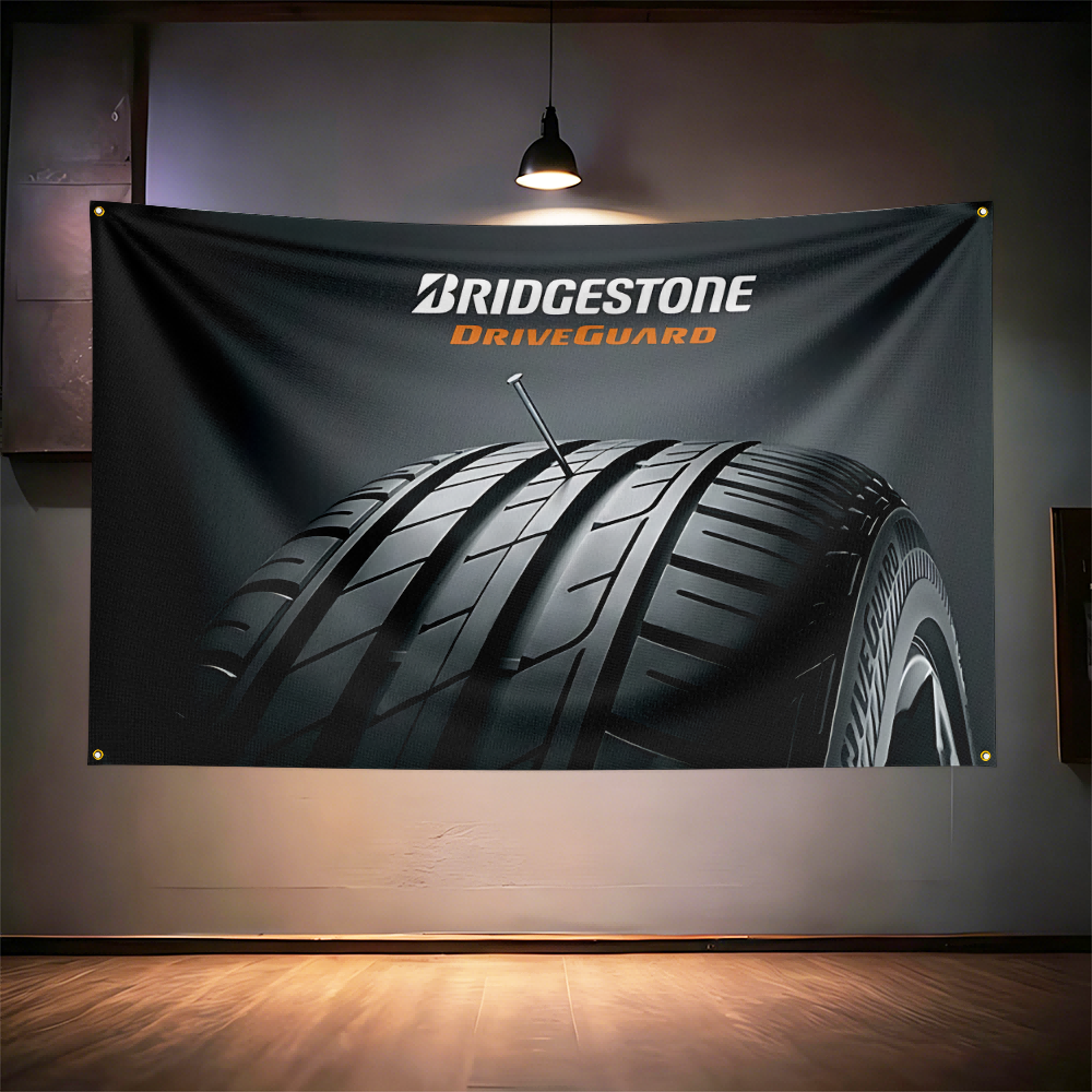 Brid-gestones Tires Flag  For  - Auto Repair Shop Banners 리뷰 및 가격