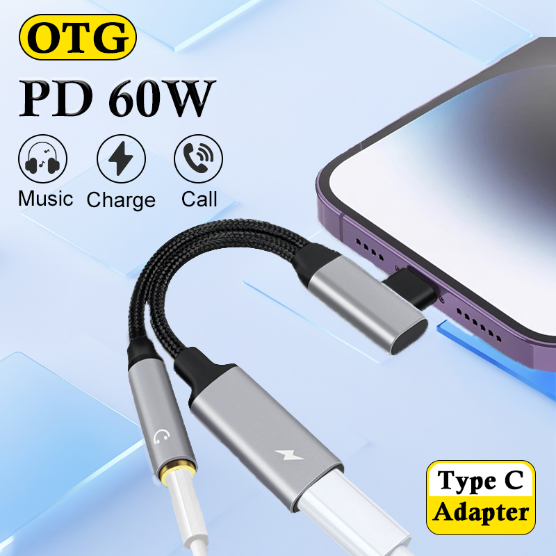OTG 2 in 1 Elbow Usb Type C to - Transmission Jack Adapter 리뷰 및 가격