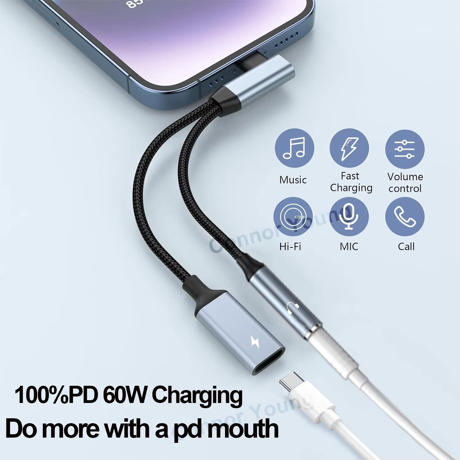 OTG 2 in 1 Elbow Usb Type C to - Transmission Jack Adapter 리뷰 및 가격