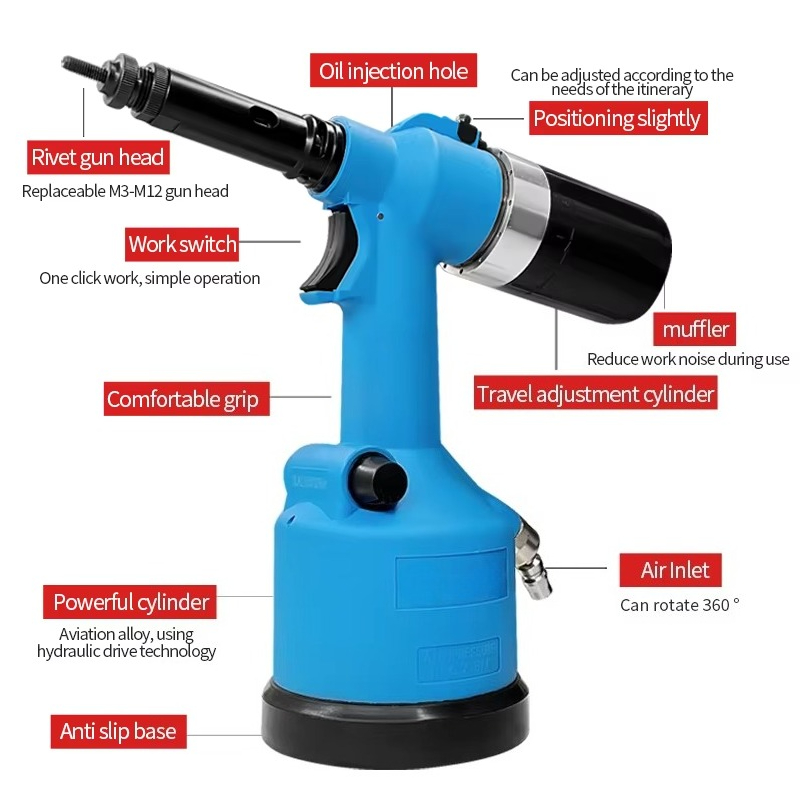 RL-5312 Heavy-Duty Air Riveter - Rivet Gun Air 리뷰 및 가격
