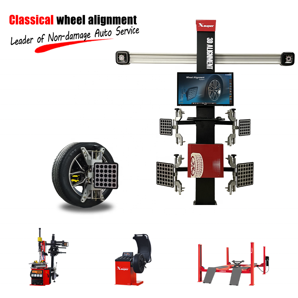 Manual Four Wheel Aligning 3d  - Wheel Alignment Machine 리뷰 및 가격