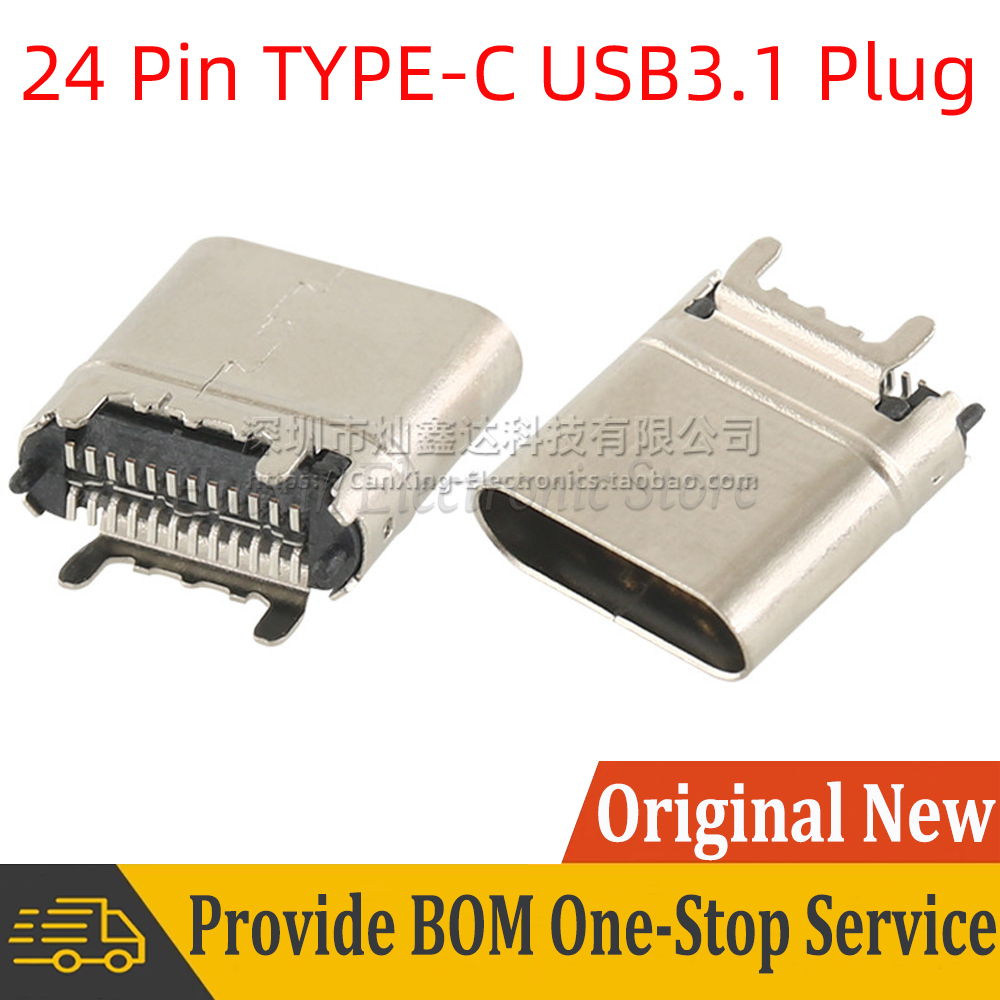 5pcs Type C 24 Pin Female Vert - Transmission Jack Adapter 리뷰 및 가격