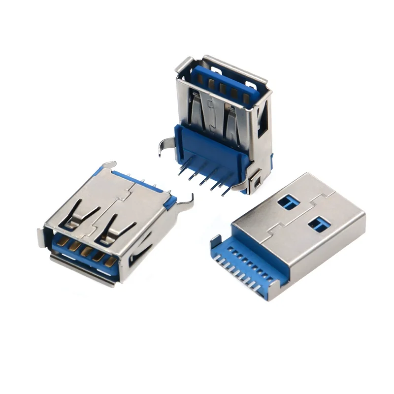 5Pcs USB 3.0 Connector Male /  - Transmission Jack Adapter 리뷰 및 가격