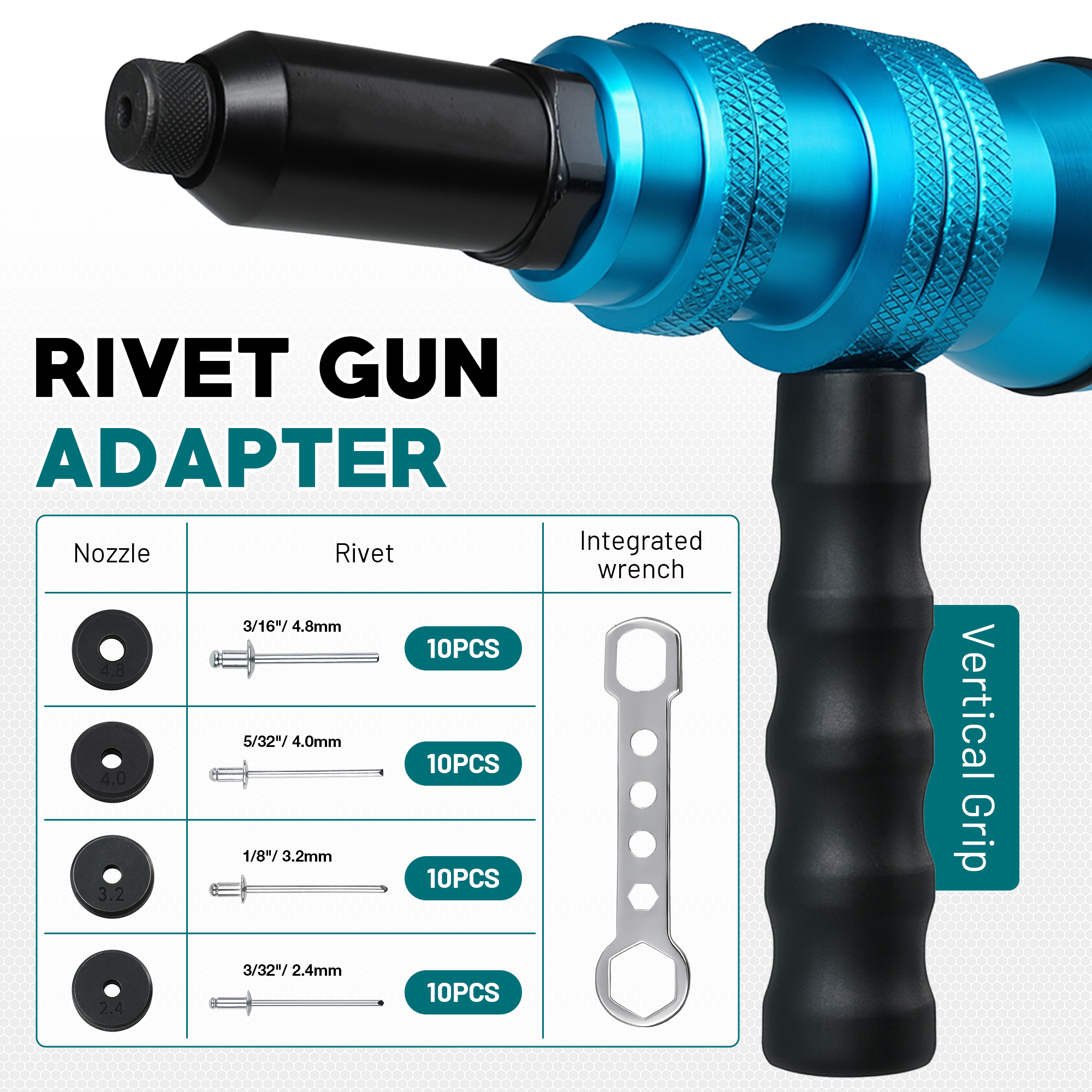 Rivet Gun Adapter Rivet Attach - Rivet Gun Air 리뷰 및 가격