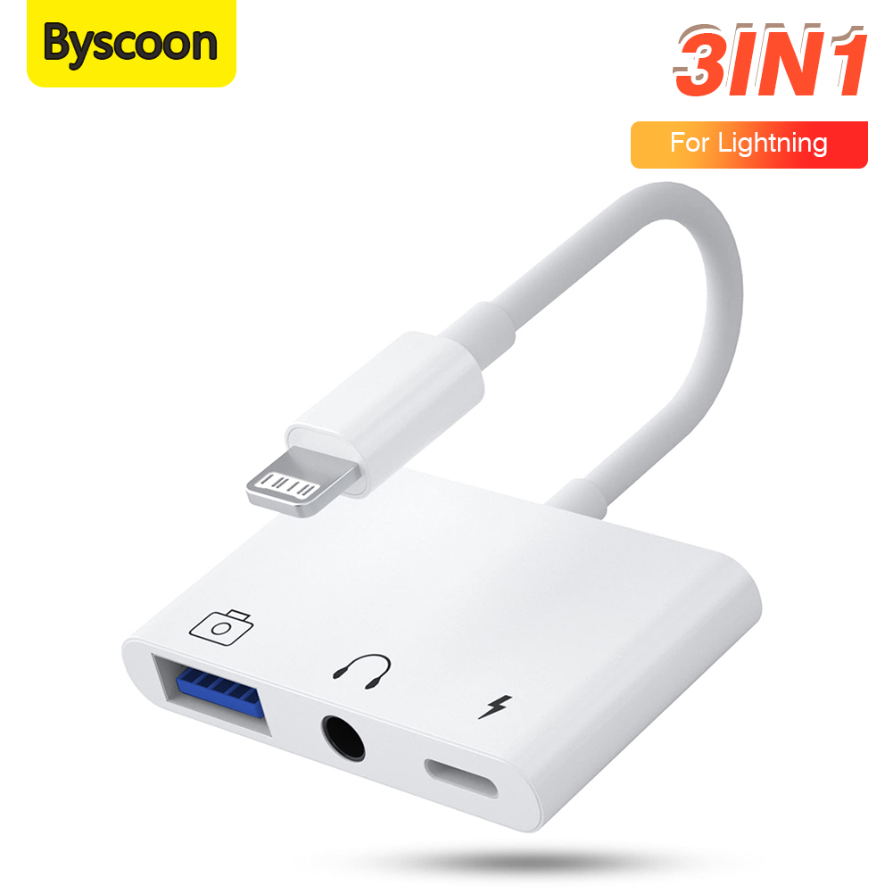 3 in 1 Lightning to USB 3.0 Ch - Transmission Jack Adapter 리뷰 및 가격