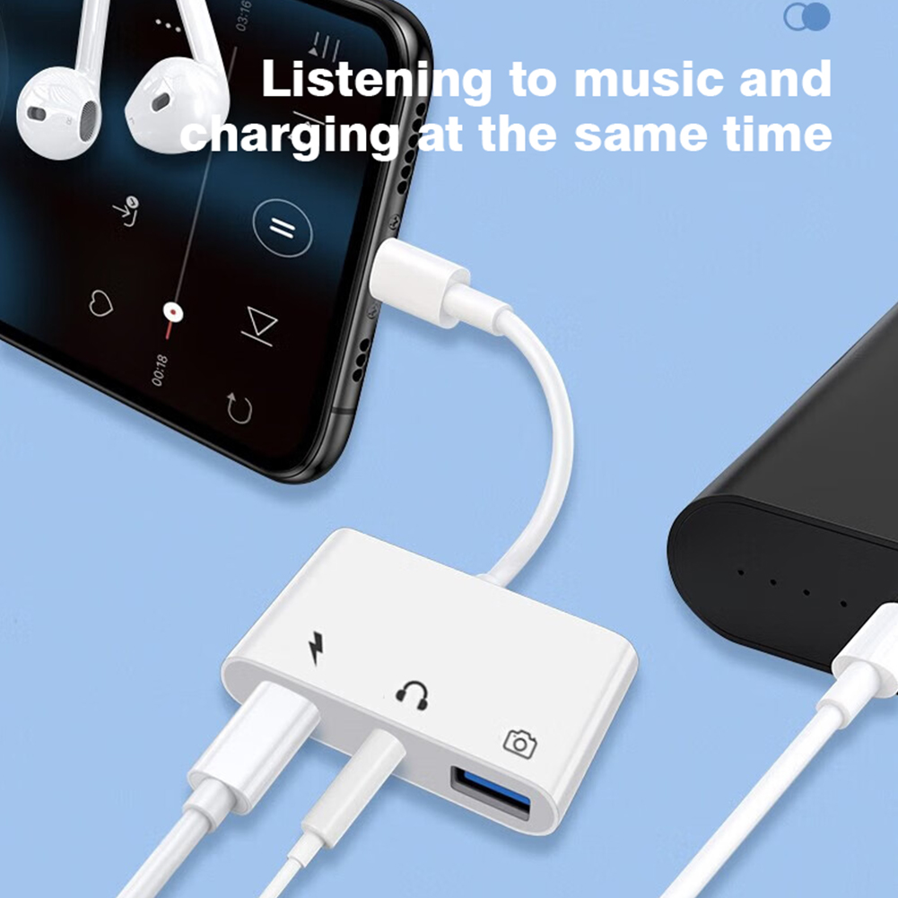 3 in 1 Lightning to USB 3.0 Ch - Transmission Jack Adapter 리뷰 및 가격