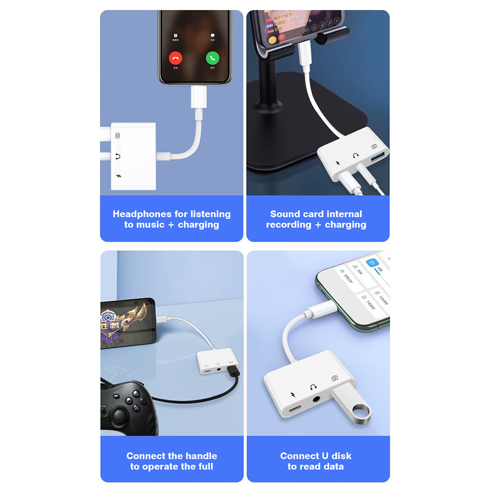 3 in 1 Lightning to USB 3.0 Ch - Transmission Jack Adapter 리뷰 및 가격