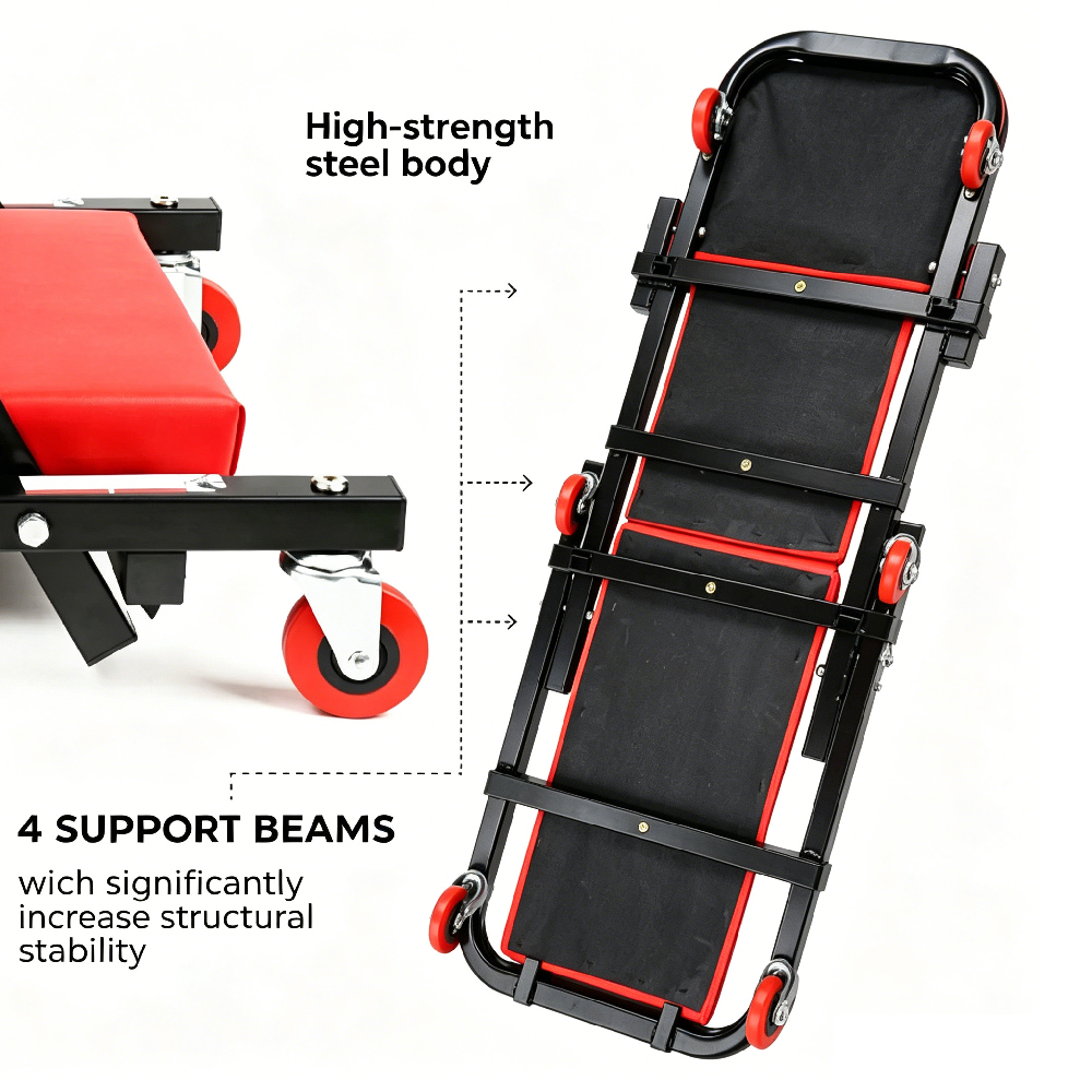 2-in-1 Z-Shaped Mechanic Creep - Garage Creeper Roller 리뷰 및 가격
