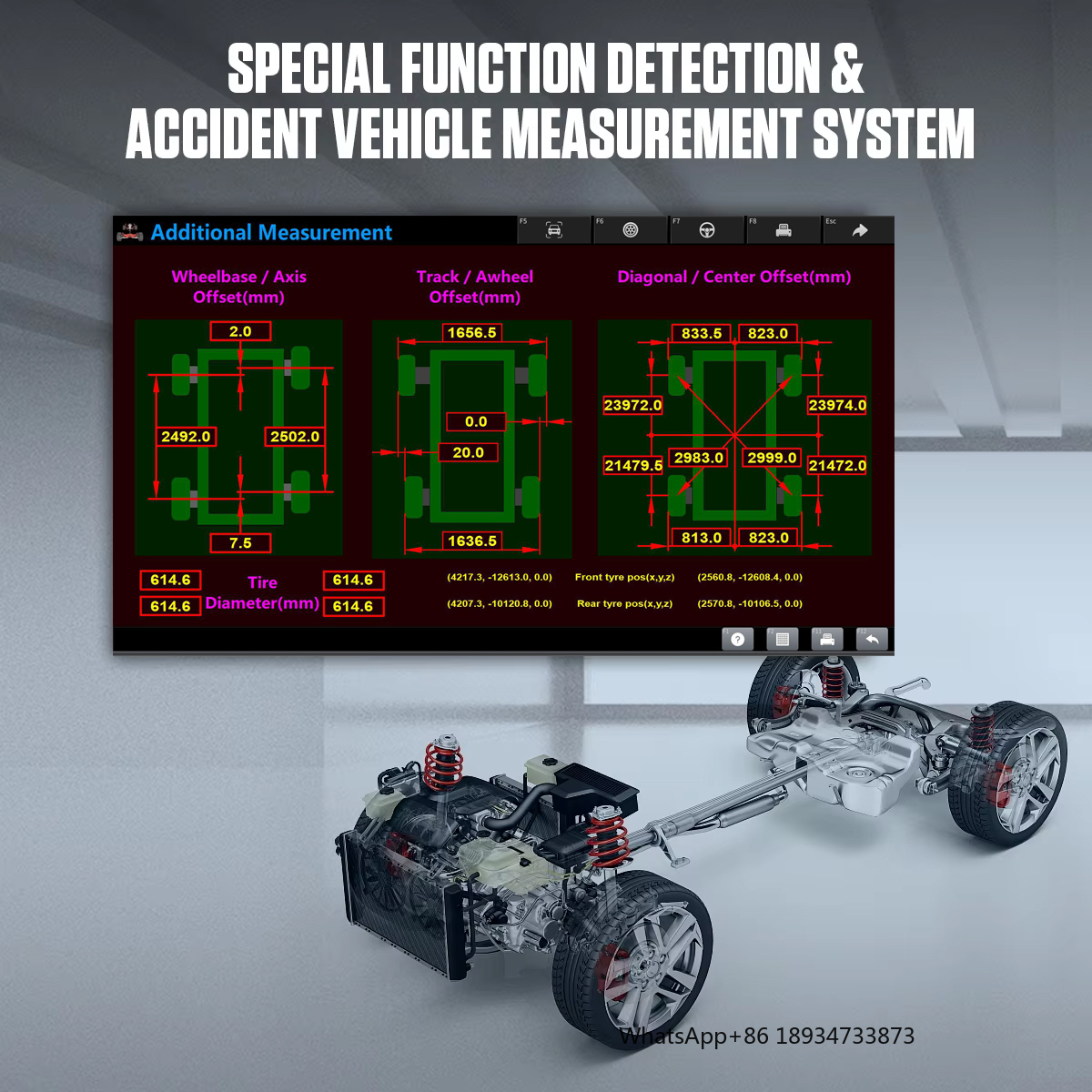 WA861 Lite 3D Automotive Wheel - Wheel Alignment Machine 리뷰 및 가격